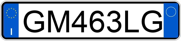 Numer rejestracyjny GM463LG posiada PEUGEOT 308 3a serie