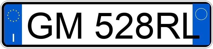 Numer rejestracyjny GM528RL posiada LANCIA Ypsilon 3a serie