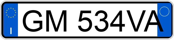 Numer rejestracyjny GM534VA posiada VOLKSWAGEN Polo 6a serie Numer rejestracyjny GM534VA posiada VOLKSWAGEN Polo 6a serie