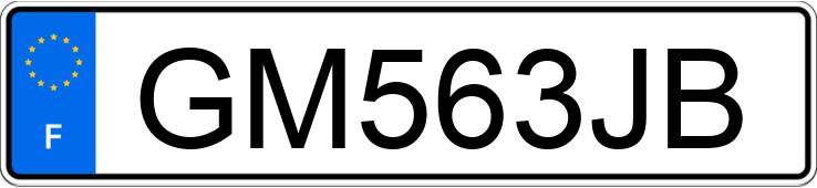 Numer rejestracyjny GM563JB posiada BMW SERIE 2 II