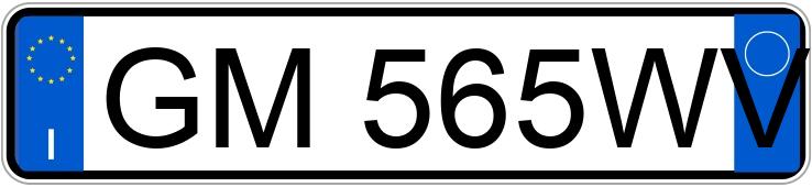 Numer rejestracyjny GM565WV posiada AUDI A4 5a serie