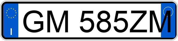 Numer rejestracyjny GM585ZM posiada VOLKSWAGEN Tiguan 2a serie Numer rejestracyjny GM585ZM posiada VOLKSWAGEN Tiguan 2a serie