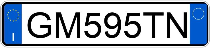 Numer rejestracyjny GM595TN posiada CITROEN C3 3a serie