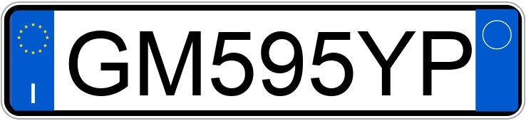 Numer rejestracyjny GM595YP posiada MG Marvel R Numer rejestracyjny GM595YP posiada MG Marvel R