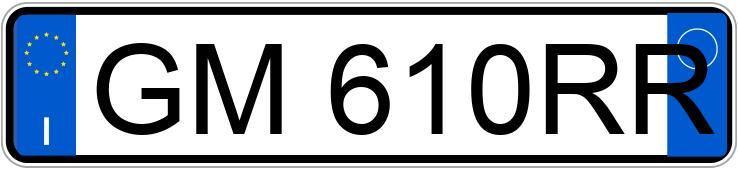 Numer rejestracyjny GM610RR posiada BMW Serie 2 Cpe