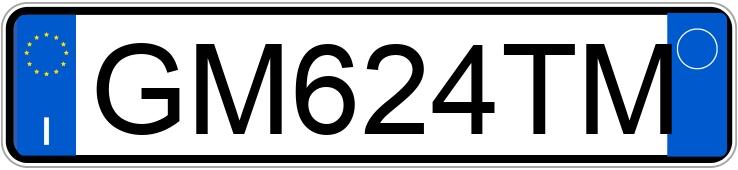 Numer rejestracyjny GM624TM posiada FIAT Panda 3a serie