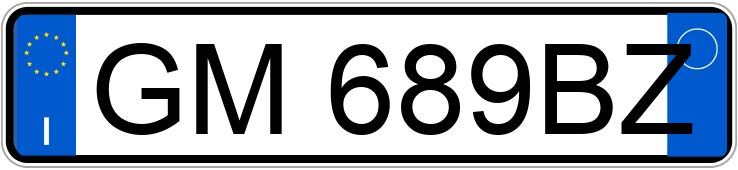Numer rejestracyjny GM689BZ posiada AUDI A4 2a serie Numer rejestracyjny GM689BZ posiada AUDI A4 2a serie