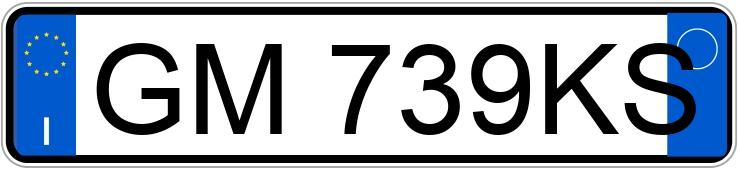 Numer rejestracyjny GM739KS posiada ALFA ROMEO Tonale