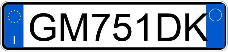 Numer rejestracyjny GM751DK posiada VOLKSWAGEN T-Cross