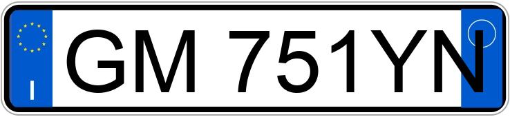 Numer rejestracyjny GM751YN posiada PEUGEOT 308 3a serie Numer rejestracyjny GM751YN posiada PEUGEOT 308 3a serie