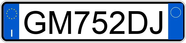 Numer rejestracyjny GM752DJ posiada DACIA Duster 2a serie Numer rejestracyjny GM752DJ posiada DACIA Duster 2a serie