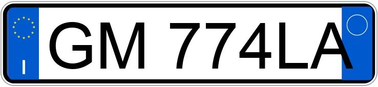 Numer rejestracyjny GM774LA posiada DACIA Duster 2a serie