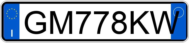 Numer rejestracyjny GM778KW posiada AUDI Q8