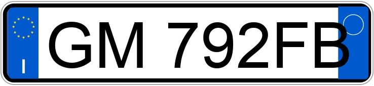 Numer rejestracyjny GM792FB posiada AUDI Q2