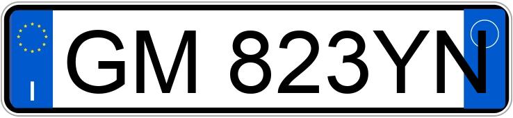 Numer rejestracyjny GM823YN posiada OPEL Mokka 2a serie Numer rejestracyjny GM823YN posiada OPEL Mokka 2a serie