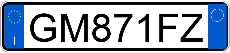 Numer rejestracyjny GM871FZ posiada FIAT 500X Numer rejestracyjny GM871FZ posiada FIAT 500X