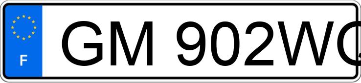 Numer rejestracyjny GM902WQ posiada PEUGEOT 5008