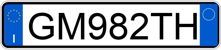 Numer rejestracyjny GM982TH posiada AUDI Q3 2a serie Numer rejestracyjny GM982TH posiada AUDI Q3 2a serie