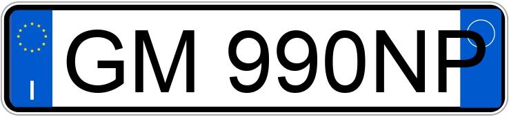 Numer rejestracyjny GM990NP posiada VOLKSWAGEN ID.3