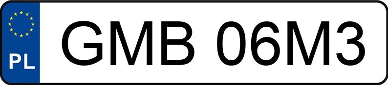 Numer rejestracyjny GMB 06M3 posiada SKODA Fabia III 1.0 MR`19 E6d Ambition - GMB06M3 Numer rejestracyjny GMB 06M3 posiada SKODA Fabia III 1.0 MR`19 E6d Ambition - GMB06M3