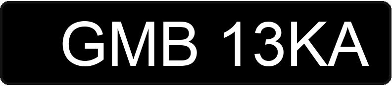 Il numero di registrazione GMB 13KA ha DAEWOO / FSO Matiz 0.8 Kat. MR`98 Top - GMB13KA Il numero di registrazione GMB 13KA ha DAEWOO / FSO Matiz 0.8 Kat. MR`98 Top - GMB13KA