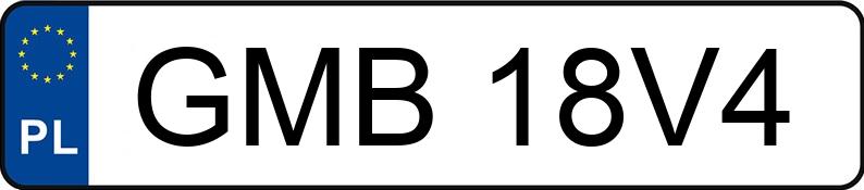 Numer rejestracyjny GMB 18V4 posiada JEEP CHEROKEE - GMB18V4 Numer rejestracyjny GMB 18V4 posiada JEEP CHEROKEE - GMB18V4