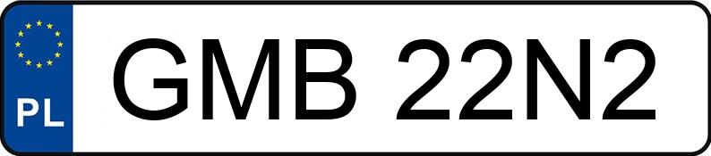 Registreringsnummeret GMB 22N2 har SEAT Toledo 1.9 TDI MR`05 E4 5P2 Reference - GMB22N2