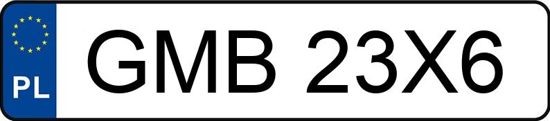Numer rejestracyjny GMB 23X6 posiada VOLKSWAGEN BORA - GMB23X6 Numer rejestracyjny GMB 23X6 posiada VOLKSWAGEN BORA - GMB23X6