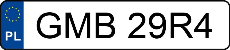 Numer rejestracyjny GMB 29R4 posiada BMW 318D - GMB29R4 Numer rejestracyjny GMB 29R4 posiada BMW 318D - GMB29R4