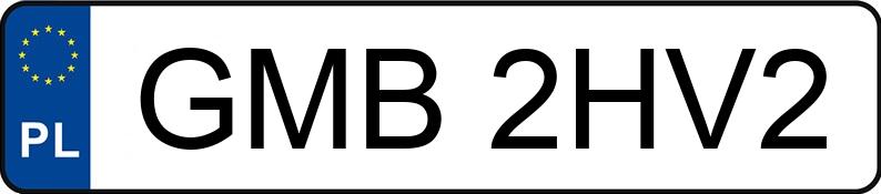Numer rejestracyjny GMB 2HV2 posiada VOLKSWAGEN T5 - GMB2HV2