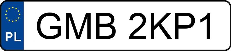 Numer rejestracyjny GMB 2KP1 posiada BMW 330D - GMB2KP1