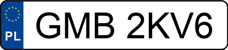 Numer rejestracyjny GMB 2KV6 posiada AUDI A4 AVANT - GMB2KV6 Numer rejestracyjny GMB 2KV6 posiada AUDI A4 AVANT - GMB2KV6