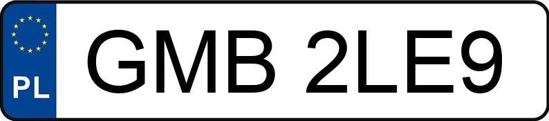 Numer rejestracyjny GMB 2LE9 posiada AUDI A5 Coupe 1.8 TFSI MR`07 E4 B8 A5 Coupe 1.8 TFSI MR`07 E4 B8 - GMB2LE9