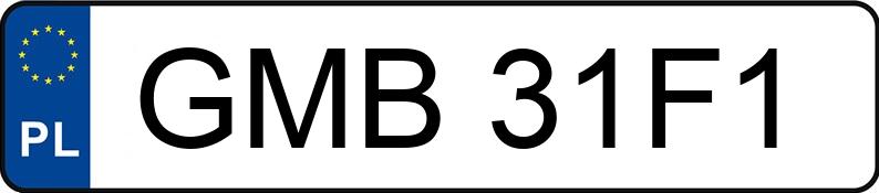 Numer rejestracyjny GMB 31F1 posiada VOLKSWAGEN Passat B6 2.0 TDI MR`05 E4 Trendline DSG - GMB31F1 Numer rejestracyjny GMB 31F1 posiada VOLKSWAGEN Passat B6 2.0 TDI MR`05 E4 Trendline DSG - GMB31F1