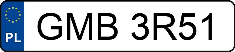 Numer rejestracyjny GMB 3R51 posiada OPEL ASTRA STATION WAGON - GMB3R51