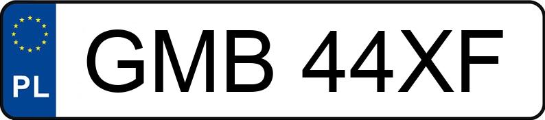 Numer rejestracyjny GMB 44XF posiada MERCEDES-BENZ S 320 CDI MR`02 E3 220 S 320 CDI MR`02 E3 220 - GMB44XF