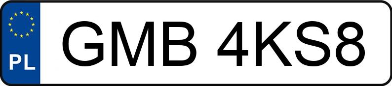 Numer rejestracyjny GMB 4KS8 posiada BMW 320D - GMB4KS8 Numer rejestracyjny GMB 4KS8 posiada BMW 320D - GMB4KS8