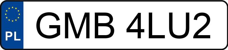 Il numero di registrazione GMB 4LU2 ha AUDI A4 Avant 2.0 TDi MR`15 E6 B9 A4 Avant 2.0 TDi MR`15 E6 B9 - GMB4LU2
