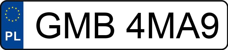 Numer rejestracyjny GMB 4MA9 posiada PEUGEOT 3008 1.5 HDI MR`17 E6 Allure 130 S&S - GMB4MA9