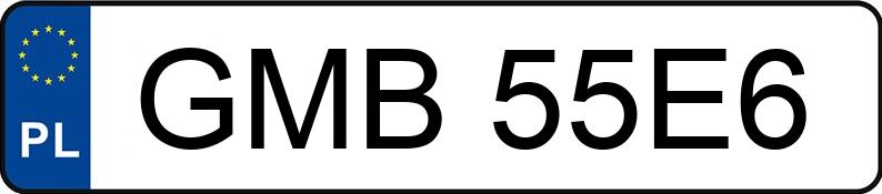 Numer rejestracyjny GMB 55E6 posiada FORD MONDEO - GMB55E6 Numer rejestracyjny GMB 55E6 posiada FORD MONDEO - GMB55E6