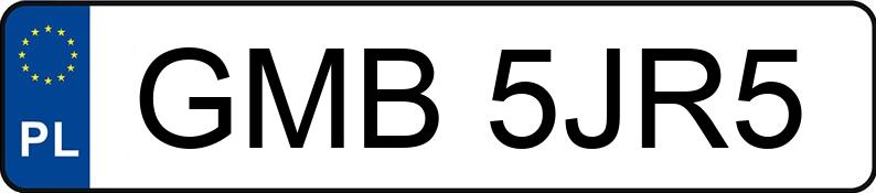 Numer rejestracyjny GMB 5JR5 posiada BMW X4 Diesel MR`14 E6 F26 xDrive20d - GMB5JR5