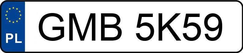 Numer rejestracyjny GMB 5K59 posiada VOLKSWAGEN PASSAT - GMB5K59 Numer rejestracyjny GMB 5K59 posiada VOLKSWAGEN PASSAT - GMB5K59