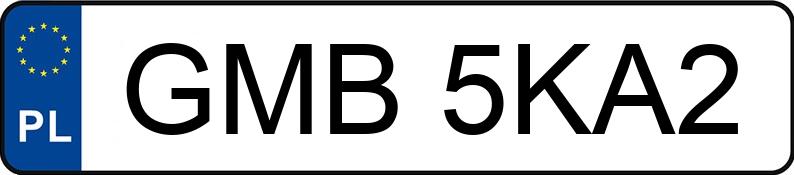 Numer rejestracyjny GMB 5KA2 posiada BMW 320 Touring Diesel Kat. MR`98 E46 320 Touring Diesel Kat. MR`98 E46 - GMB5KA2