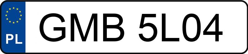 Numer rejestracyjny GMB 5L04 posiada CITROEN C2 - GMB5L04