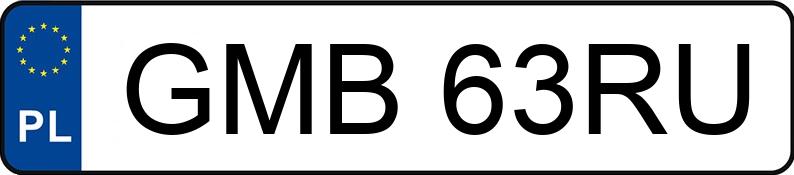 Numer rejestracyjny GMB 63RU posiada SKODA Octavia 1.9 TDI MR`01 E4 Tour - GMB63RU