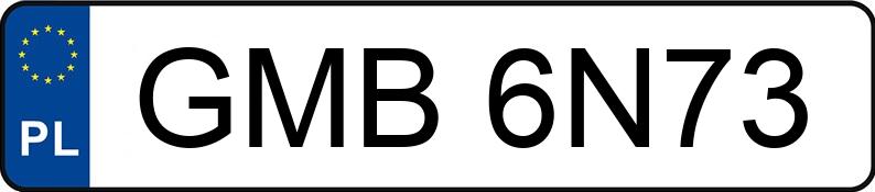 Numer rejestracyjny GMB 6N73 posiada MERCEDES-BENZ CLK 200 KOMPRESSOR - GMB6N73