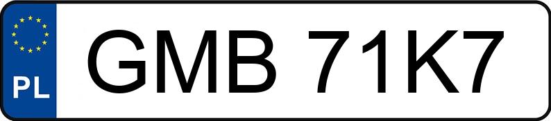 Numer rejestracyjny GMB 71K7 posiada SEAT Alhambra 2.0 TDI-CR MR`11 E5 7N Style ET S&S - GMB71K7