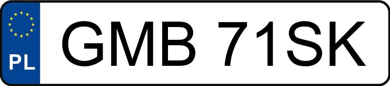 Numer rejestracyjny GMB 71SK posiada FORD Mondeo 1.8 MR`06 E4 Ambiente - GMB71SK Numer rejestracyjny GMB 71SK posiada FORD Mondeo 1.8 MR`06 E4 Ambiente - GMB71SK