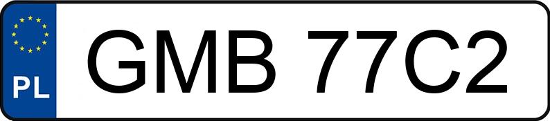 Numer rejestracyjny GMB 77C2 posiada BMW 530D - GMB77C2