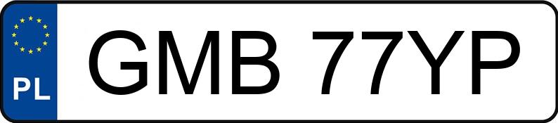 Numer rejestracyjny GMB 77YP posiada BMW X5 Diesel MR`10 E5 E70 xDrive40d Step - GMB77YP